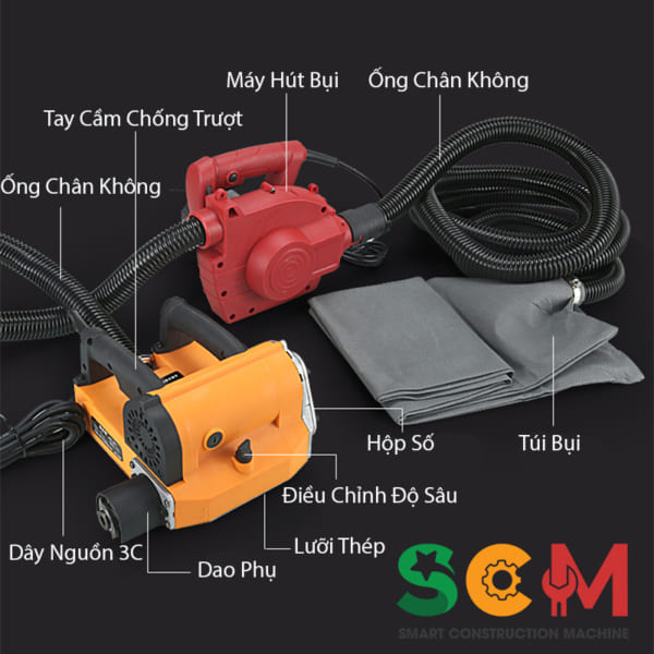 Máy Bào Tường SCM - JP001 6