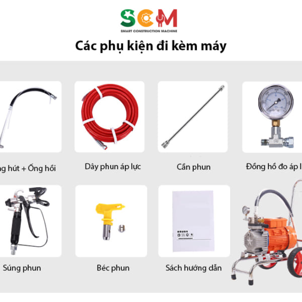 Máy Phun Sơn SCM-4000PS 4
