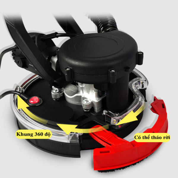 MÁY CHÀ TƯỜNG CÓ HÚT BỤI SCM-225JC 5